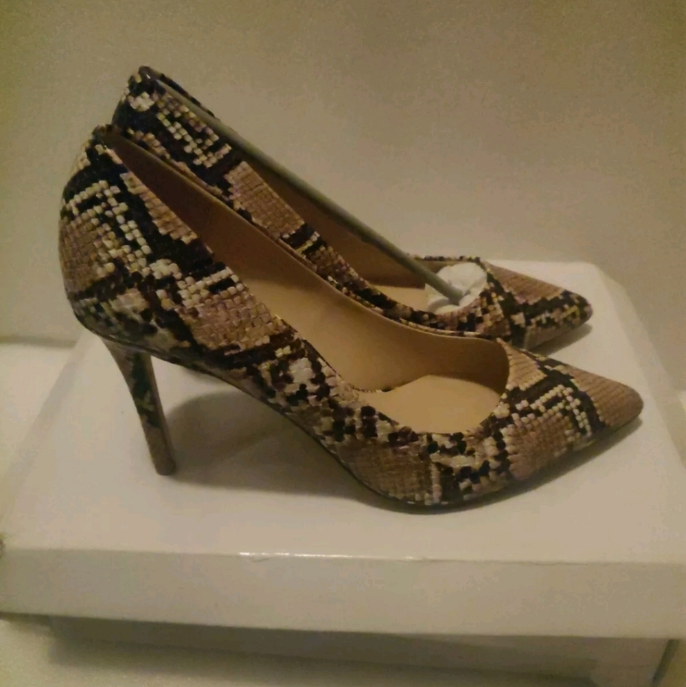 Amazon Brand - find. Dubai Women's  Brown Snake),